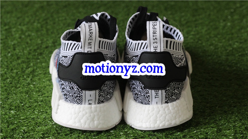 Real Boost Adidas NMD R1 Primiknit Tri Color Grey